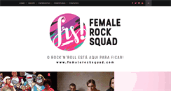 Desktop Screenshot of femalerocksquad.com
